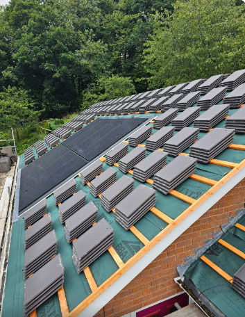 Image of a roof done by Rogers Roofing